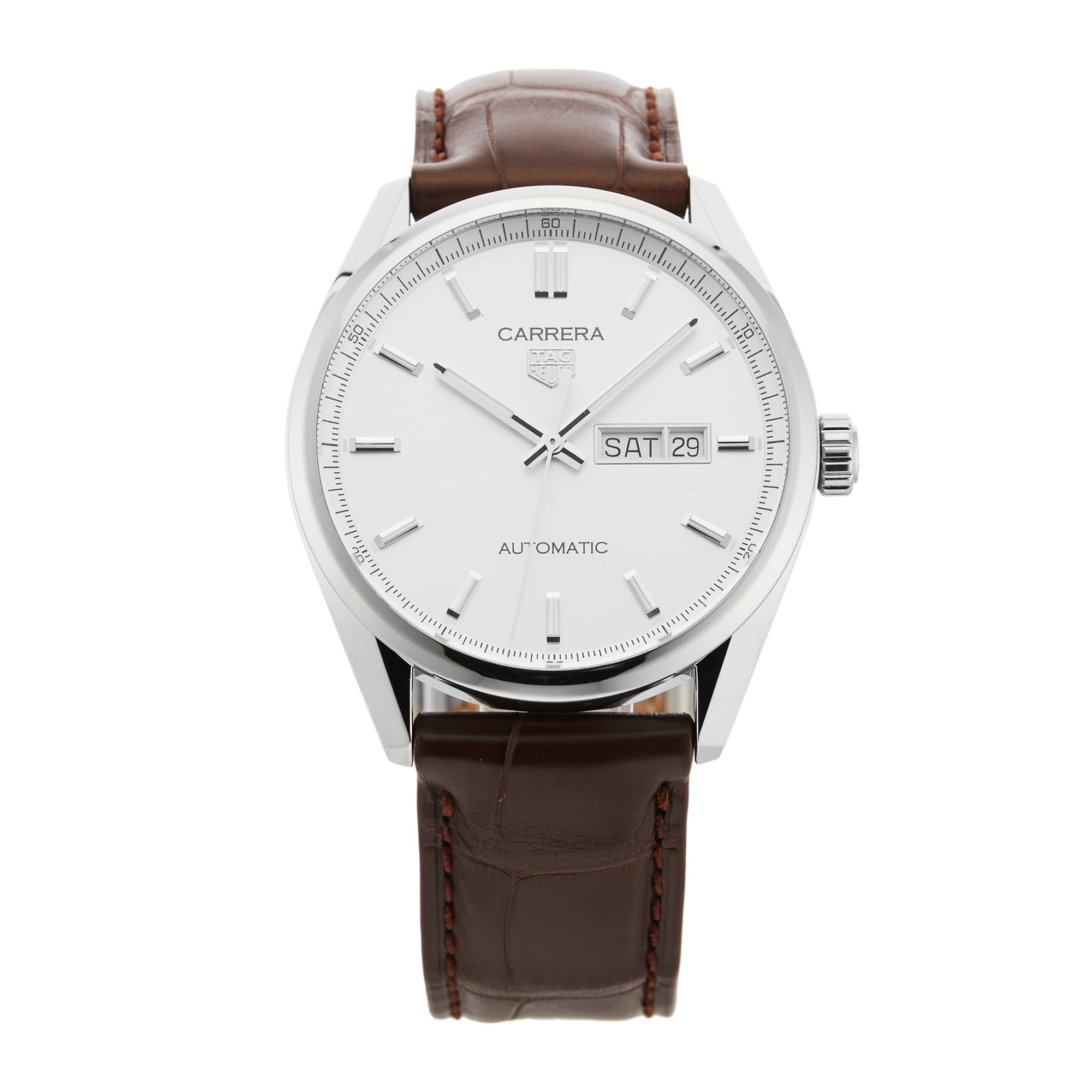 Carrera Day-Date 41mm Stainless Steel