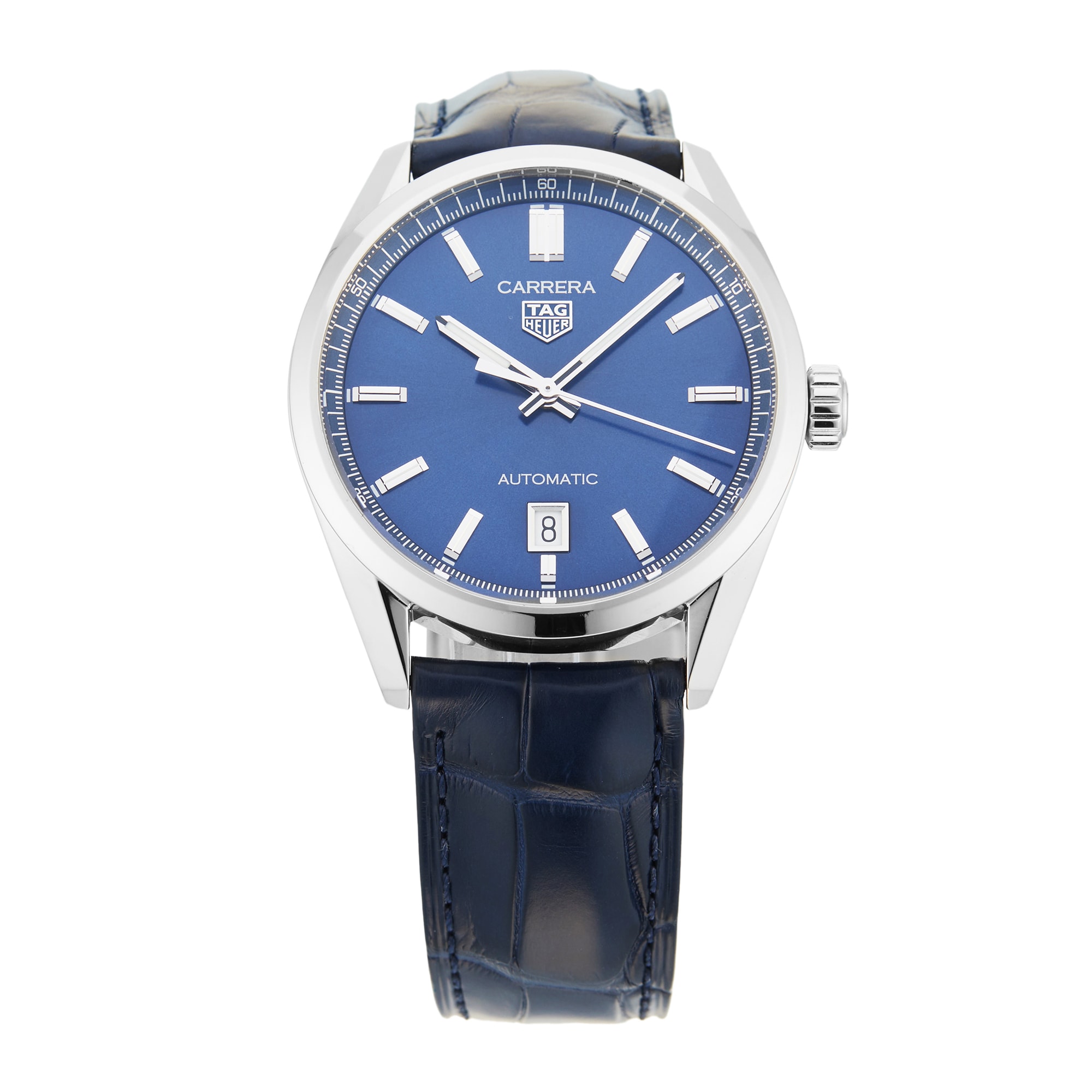 Pre-Owned TAG Heuer Carrera Date Automatic 39 mm Stainless Steel WBN2112.FC6504