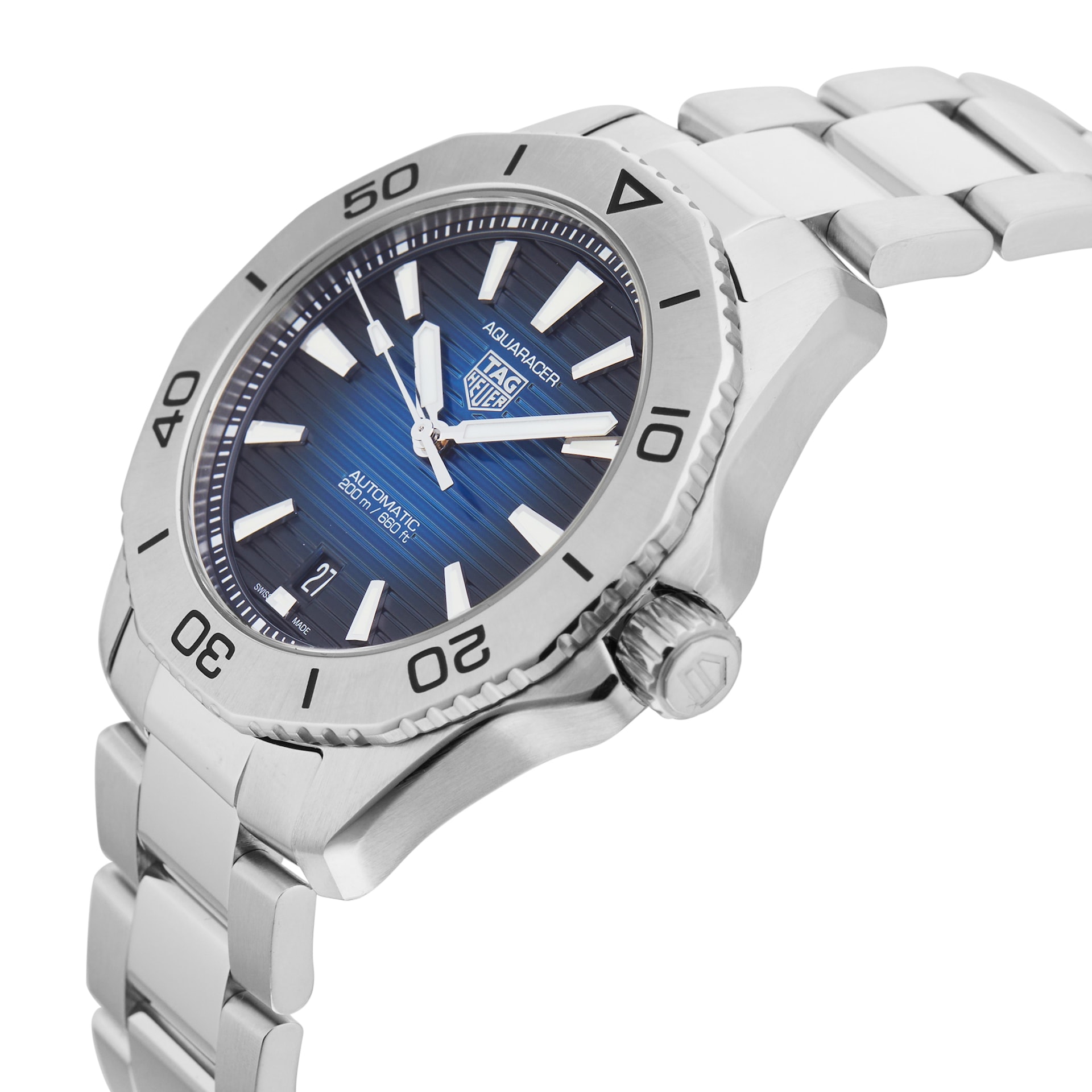 Pre-Owned TAG Heuer Aquaracer Professional 200 Date 40MM Stainless Steel WBP2111.BA0627