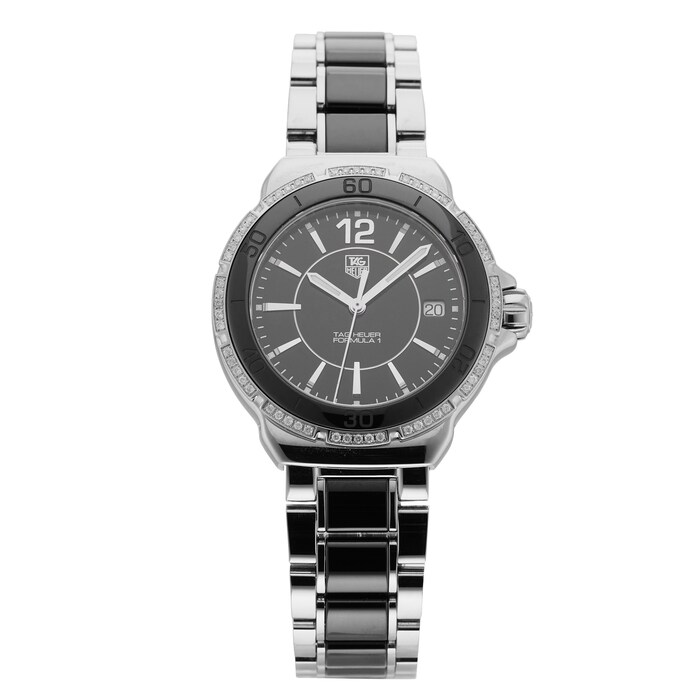 Pre-Owned TAG Heuer Formula 1 37mm Stainless Steel and Ceramic