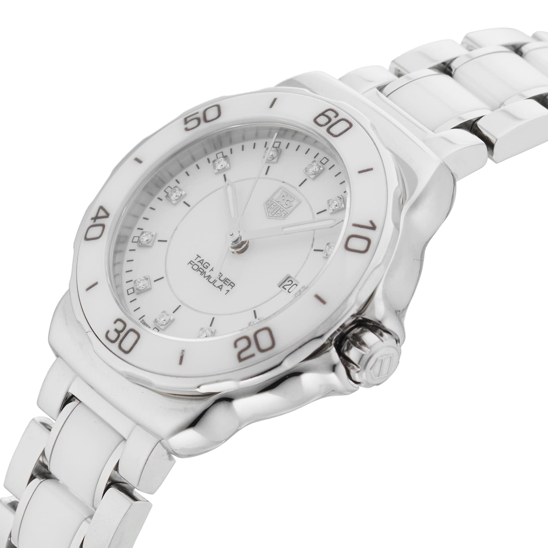 Pre-Owned TAG Heuer Formula 1 32mm Stainless Steel and Ceramic