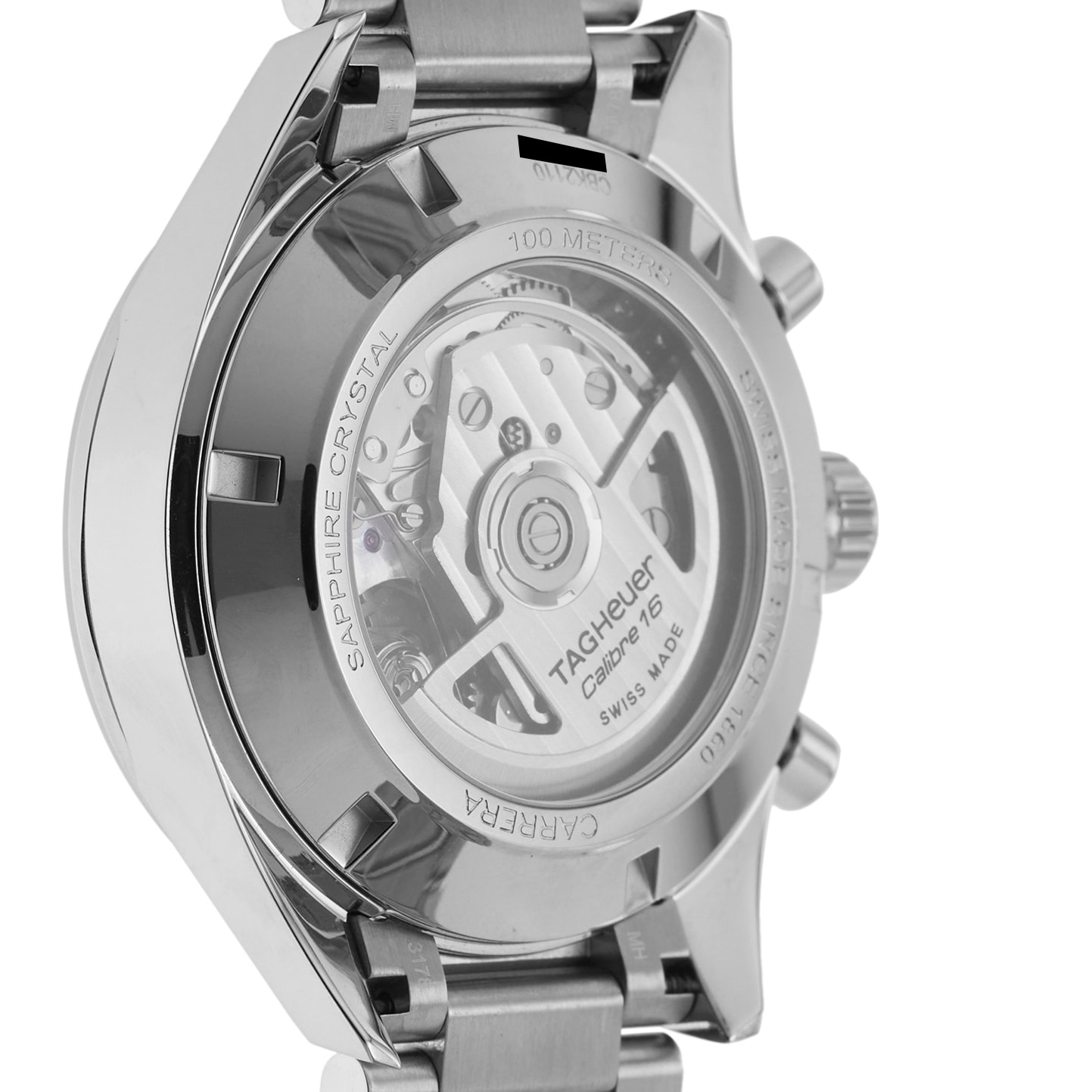 Pre-Owned TAG Heuer Carrera Chronograph 41MM Stainless Steel CBK2110.BA0715 Pre-Owned TAG Heuer Carrera Chronograph 41MM Stainless Steel CBK2110.BA0715