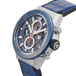 Pre-Owned TAG Heuer Carrera 43MM Stainless Steel and Ceramic