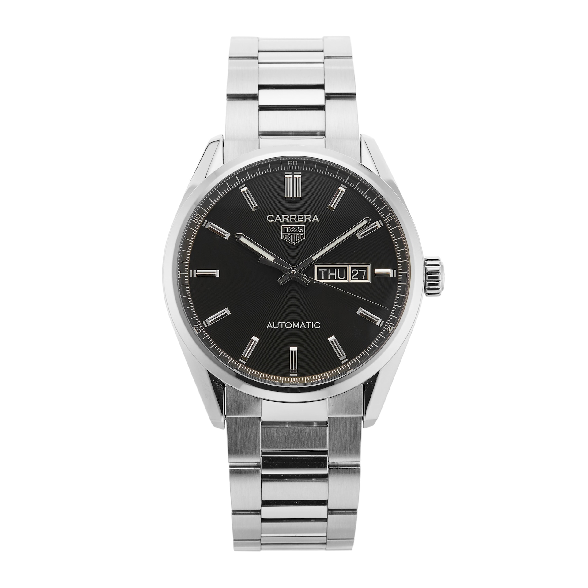Pre-Owned TAG Heuer Carrera Day-Date 41mm Stainless Steel
