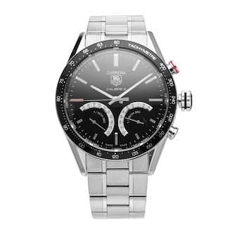 Pre-Owned TAG Heuer Carrera 43mm Stainless Steel Pre-Owned TAG Heuer Carrera 43mm Stainless Steel
