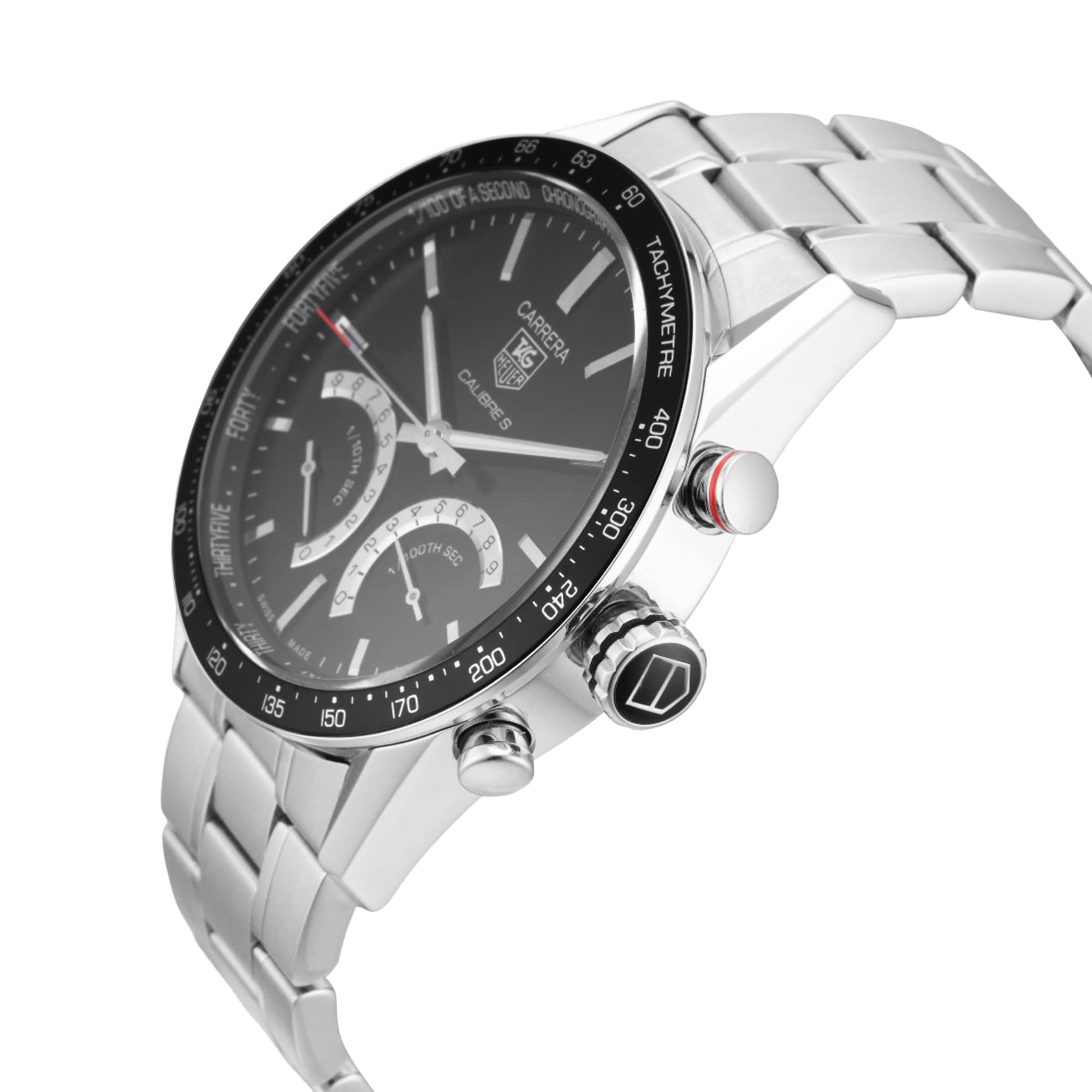 Pre-Owned TAG Heuer Carrera 43mm Stainless Steel Pre-Owned TAG Heuer Carrera 43mm Stainless Steel