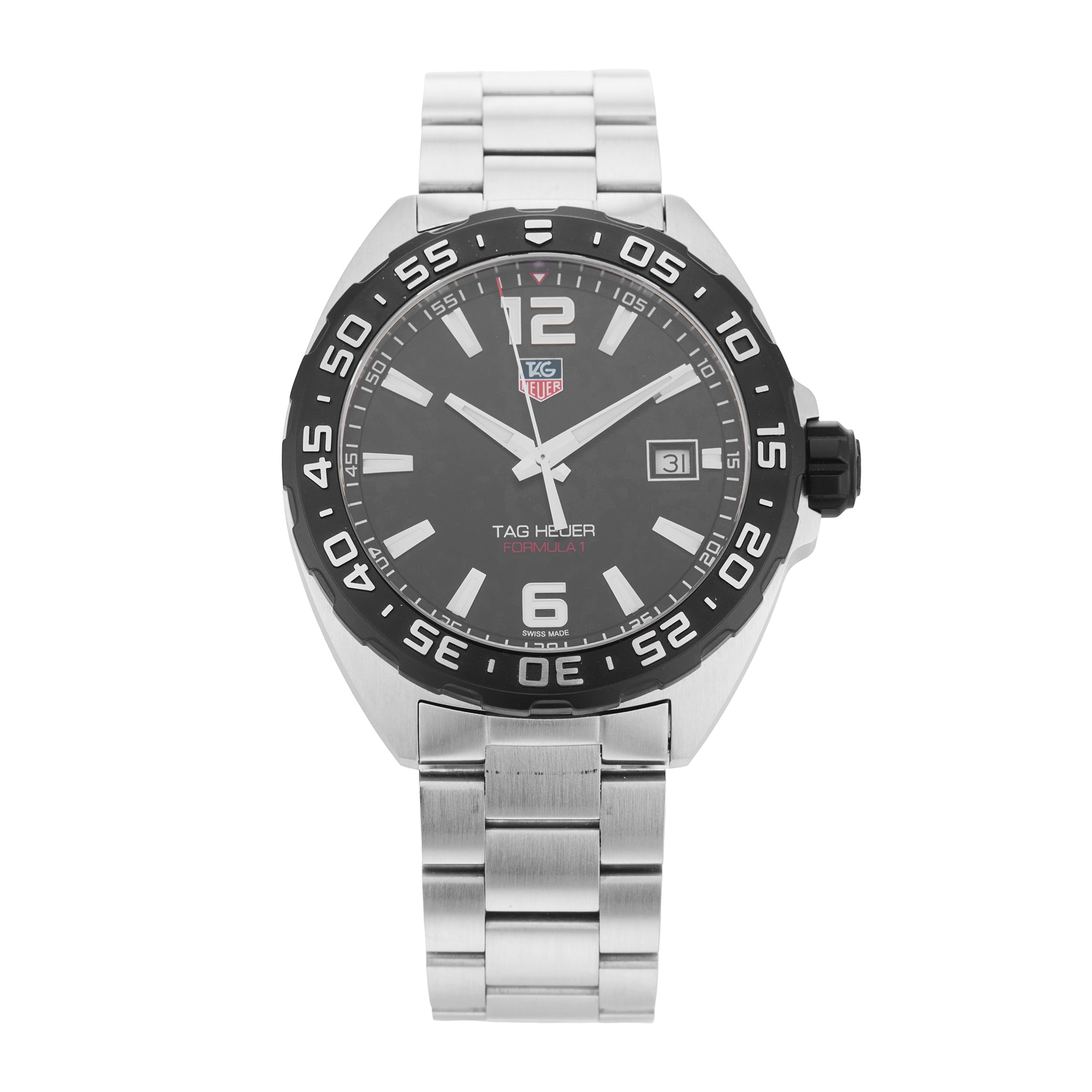 Pre-Owned TAG Heuer Formula 1 Date 41MM Stainless Steel Pre-Owned TAG Heuer Formula 1 Date 41MM Stainless Steel