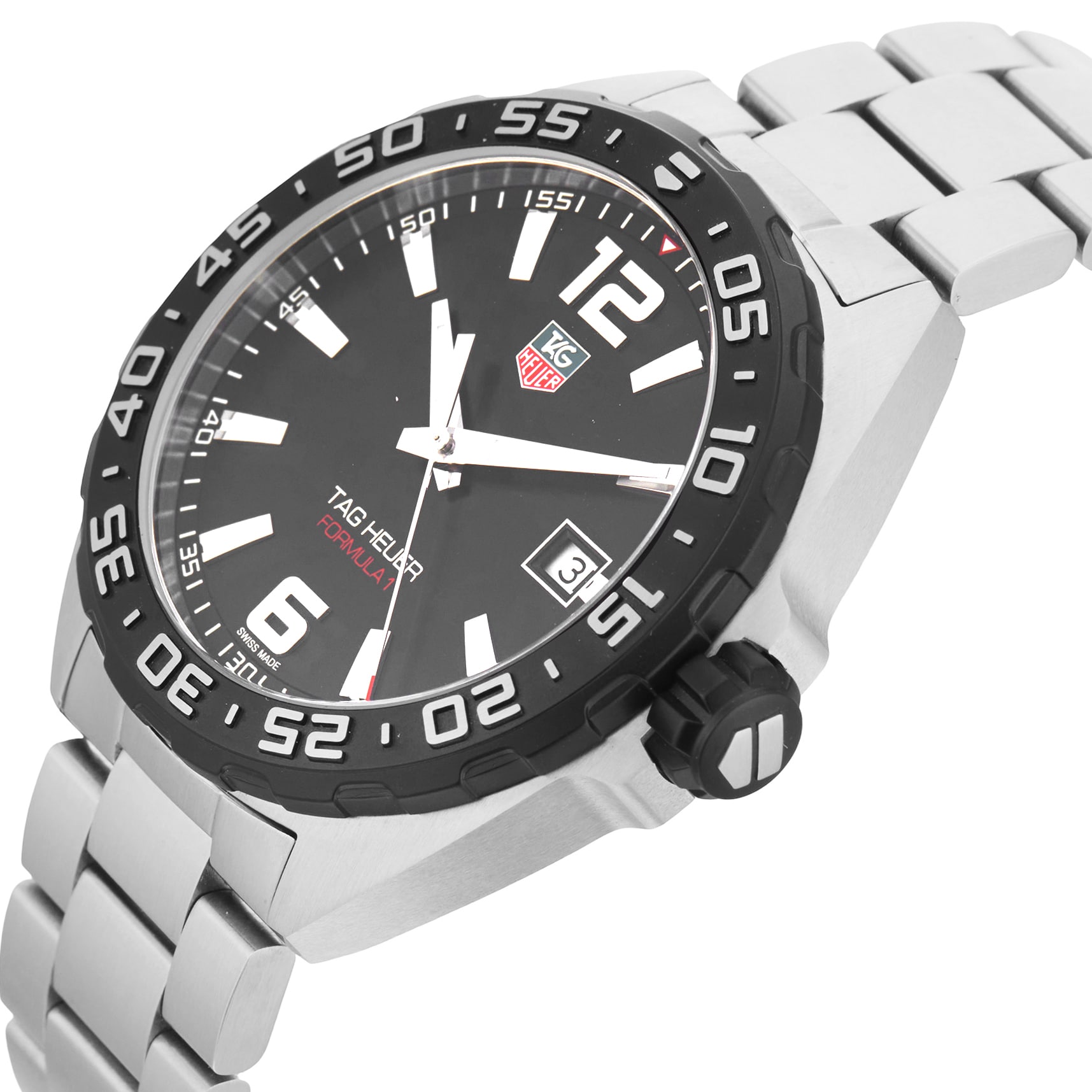 Pre-Owned TAG Heuer Formula 1 Date 41MM Stainless Steel Pre-Owned TAG Heuer Formula 1 Date 41MM Stainless Steel