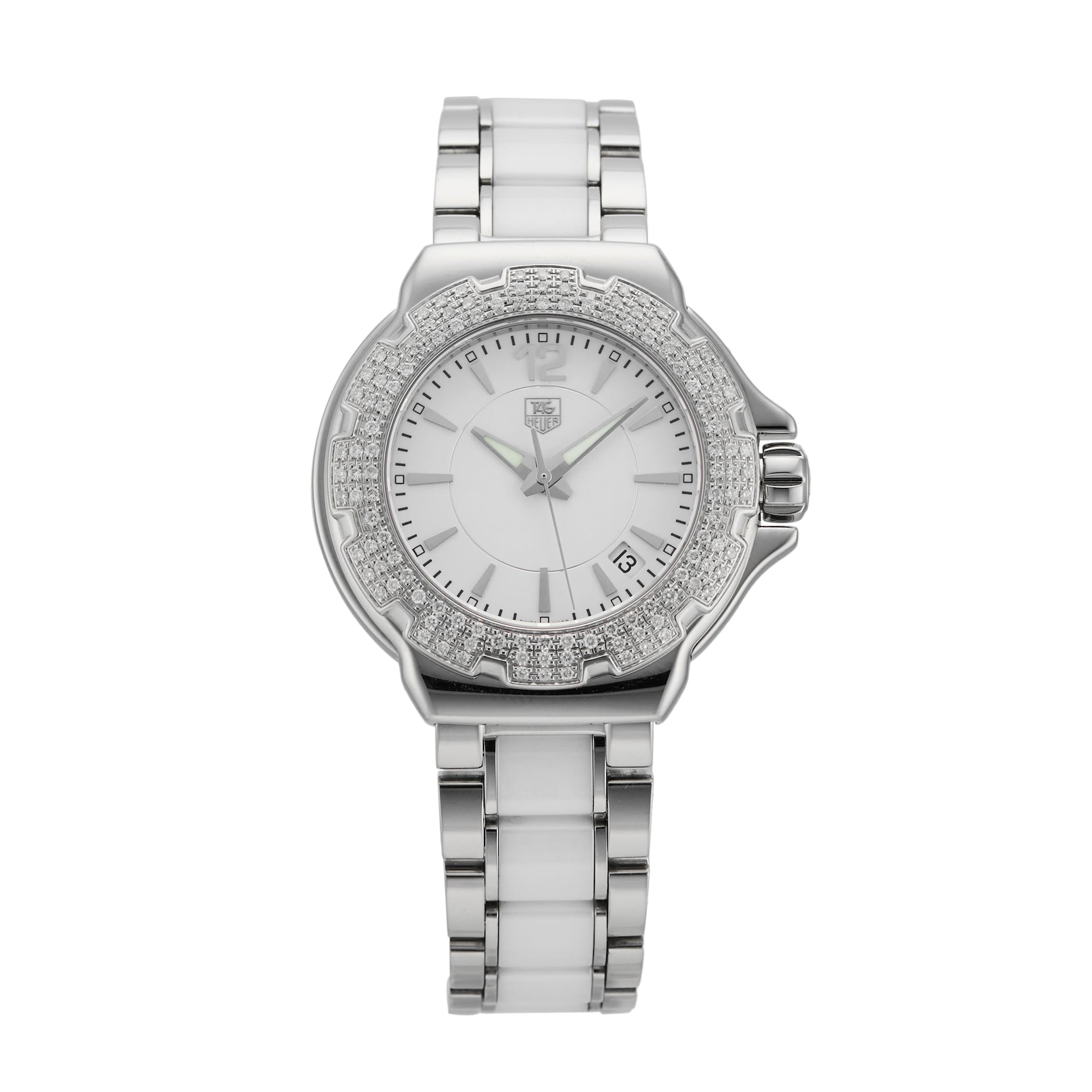 Pre-Owned TAG Heuer Formula 1 37mm Stainless Steel and Ceramic