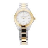 Pre-Owned TAG Heuer Aquaracer Date 32mm Stainless Steel and Yellow Gold