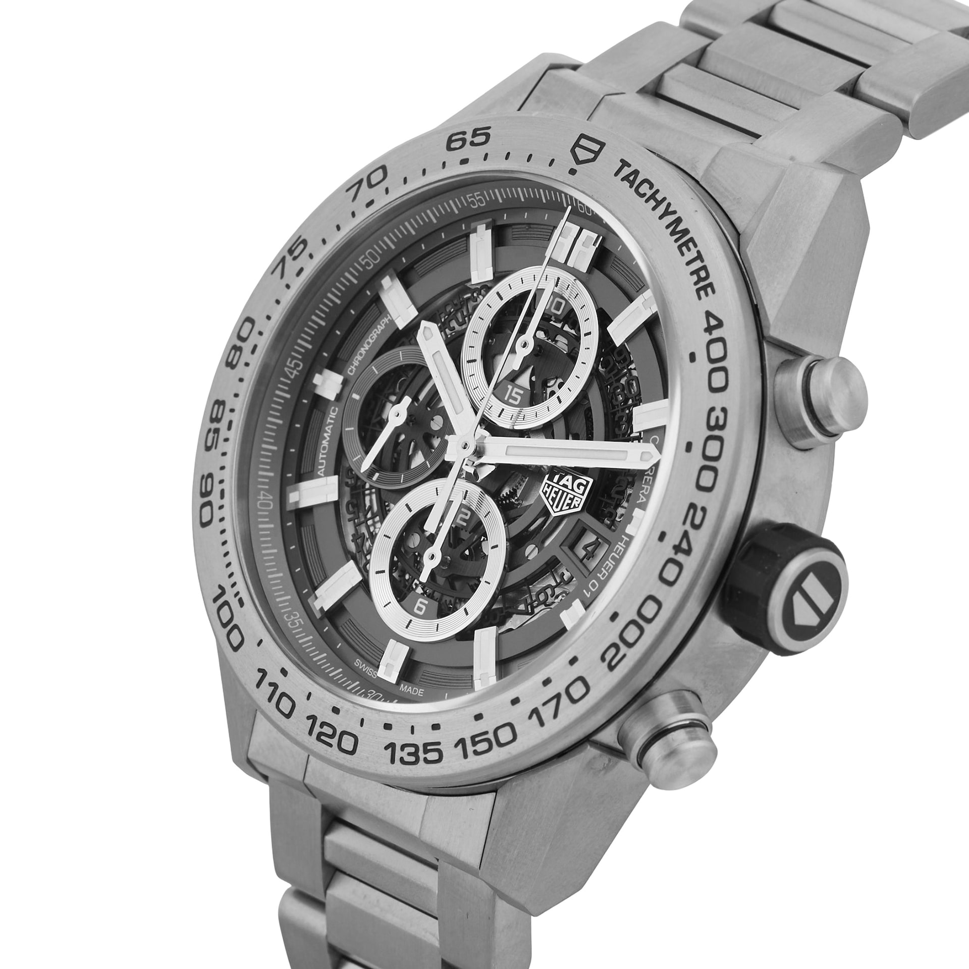 Pre-Owned TAG Heuer Carrera 43mm Titanium