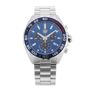 Pre-Owned TAG Heuer Formula 1 Chonograph X Red Bull Racing 43mm Stainless Steel