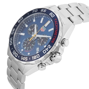 Pre-Owned TAG Heuer Formula 1 Chonograph X Red Bull Racing 43mm Stainless Steel