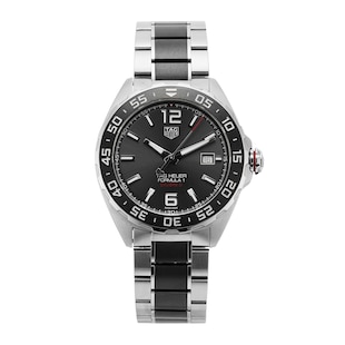 Pre-Owned TAG Heuer Formula 1 Date Automatic 43MM Stainless Steel and Ceramic  WAZ2011.BA0843