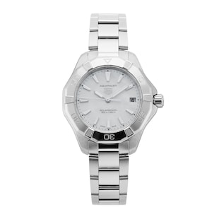 Pre-Owned TAG Heuer Aquaracer Professional 200 Solargraph 34MM Stainless Steel