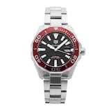 Pre-Owned TAG Heuer Aquaracer Limited Edition 168/250 43mm Stainless Steel WAY201K.BA0927