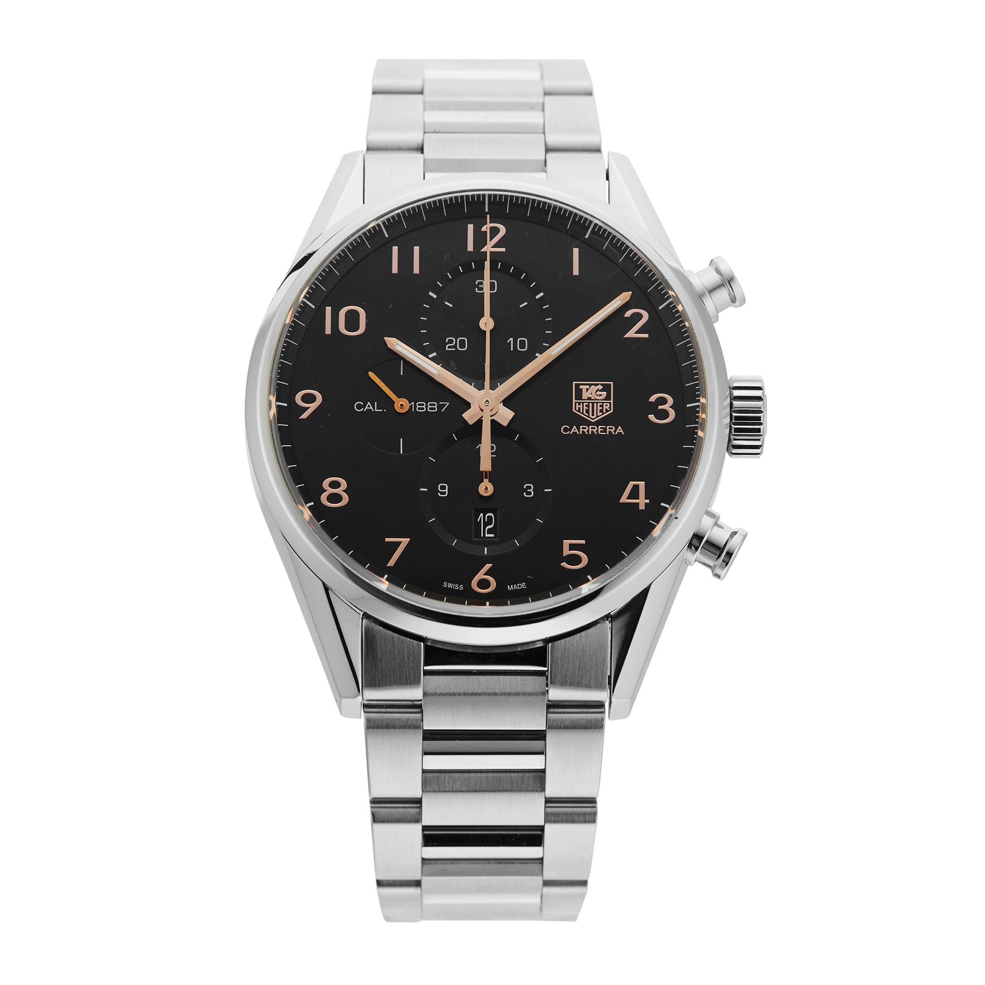 Carrera 43mm Stainless Steel