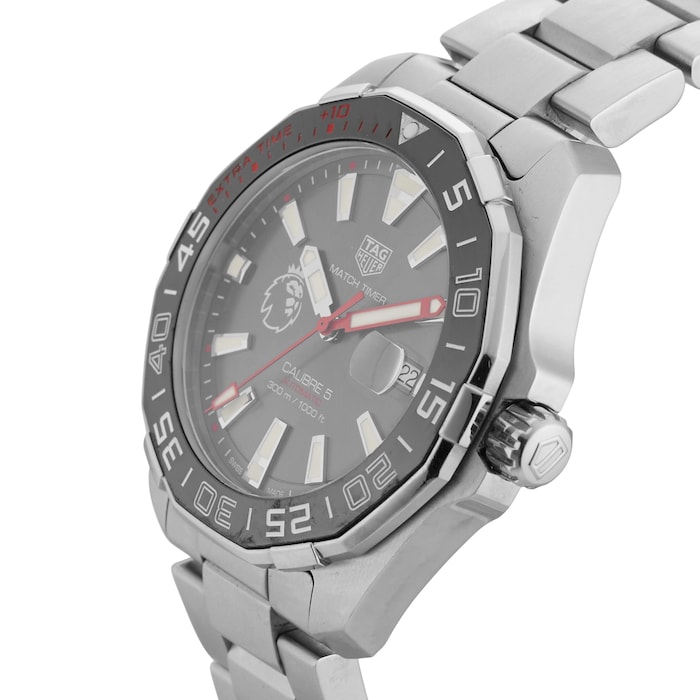 Pre-Owned TAG Heuer Aquaracer Premier League 43mm Stainless Steel
