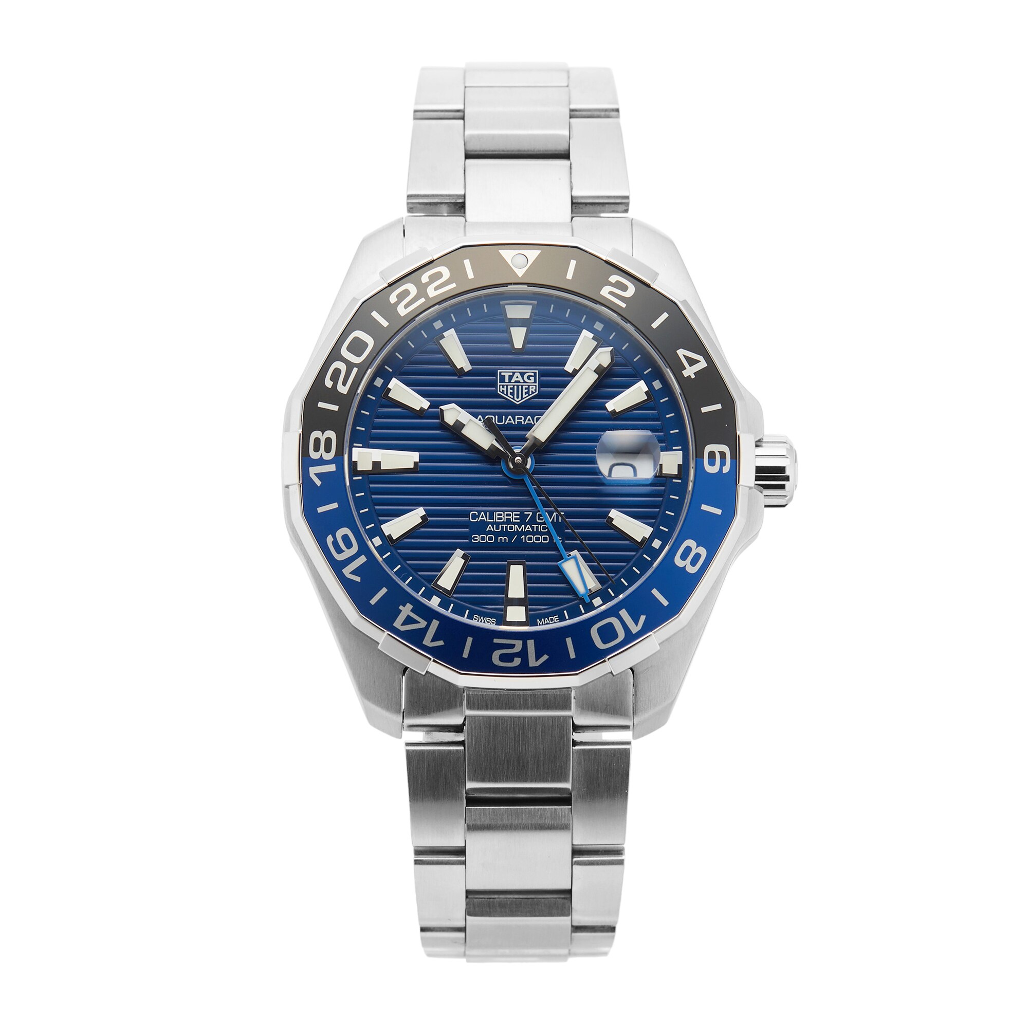Pre-Owned Tag Heuer Aquaracer 43mm Stainless Steel WAY201T.BA0927
