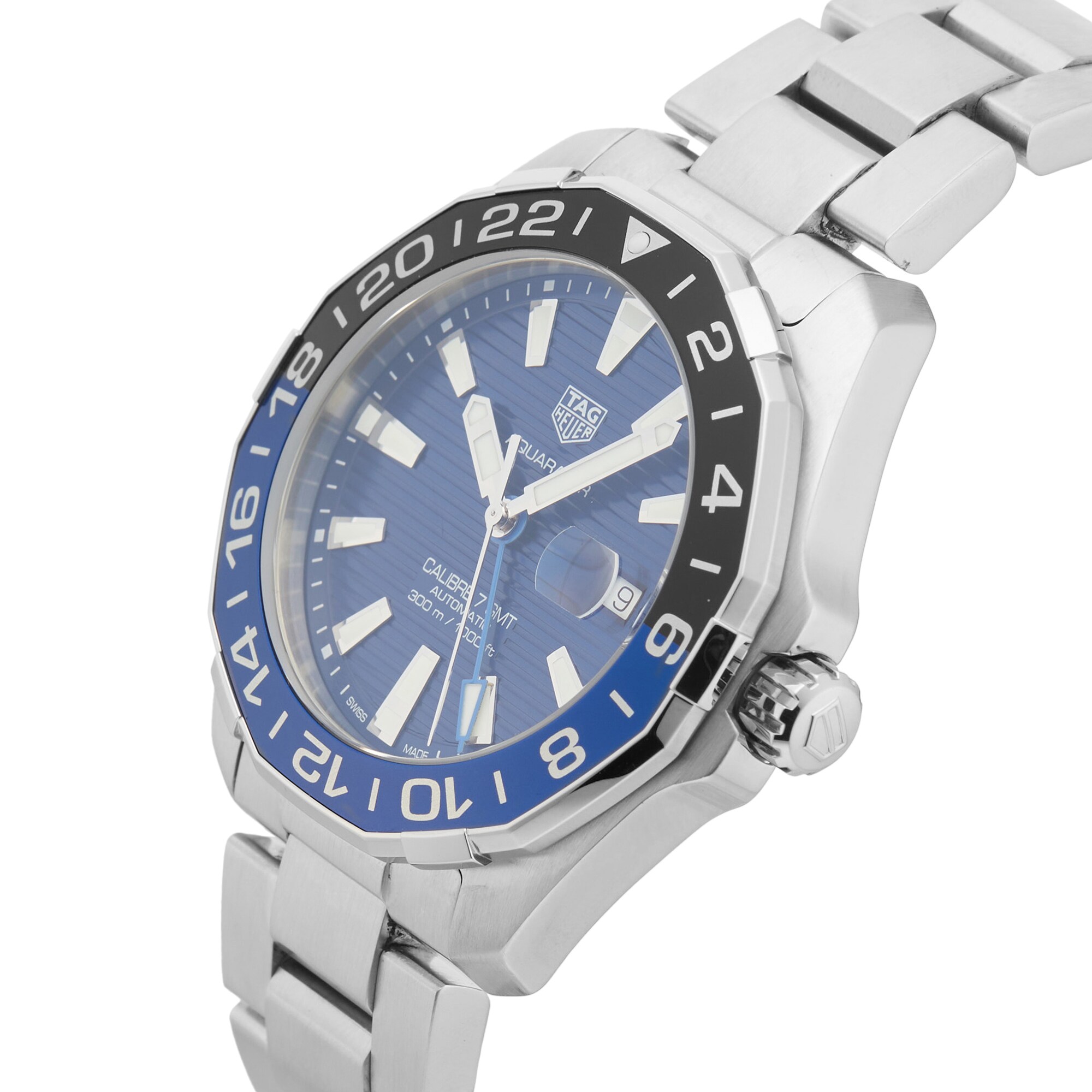 Pre-Owned Tag Heuer Aquaracer 43mm Stainless Steel WAY201T.BA0927