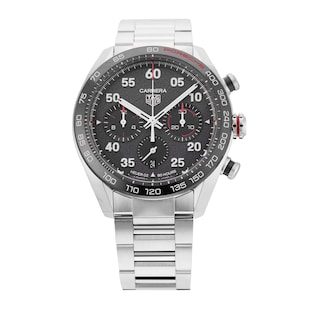Pre-Owned TAG Heuer Carrera Chronograph X Porsche 44mm Stainless Steel