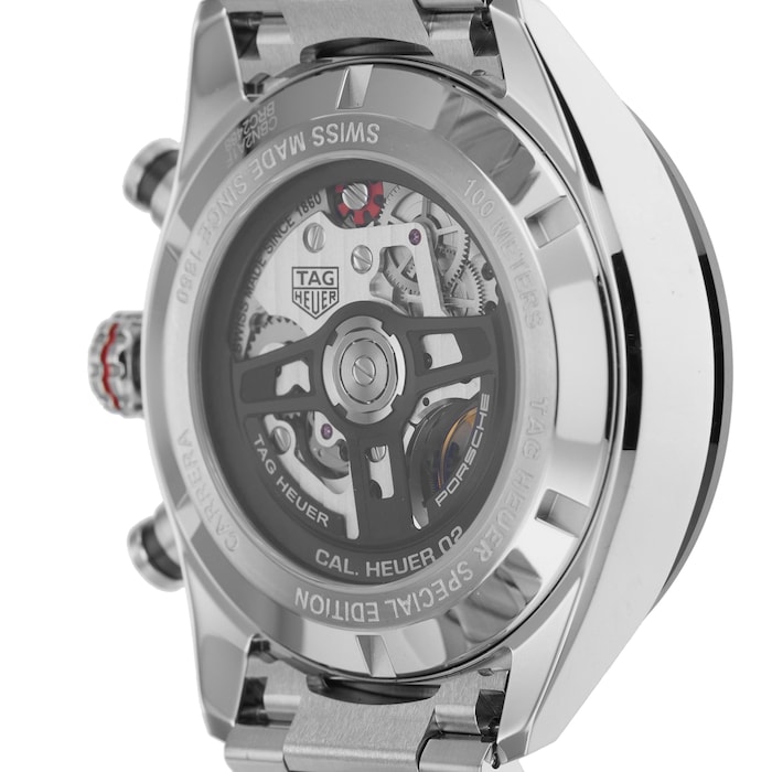 Pre-Owned TAG Heuer Carrera Chronograph X Porsche 44mm Stainless Steel