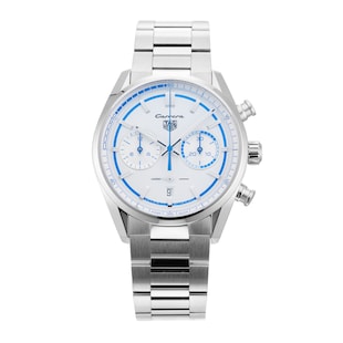 Pre-Owned TAG Heuer Carrera Chronograph X Porsche RS2.7 Limited Edition 91/500 42mm Stainless Steel