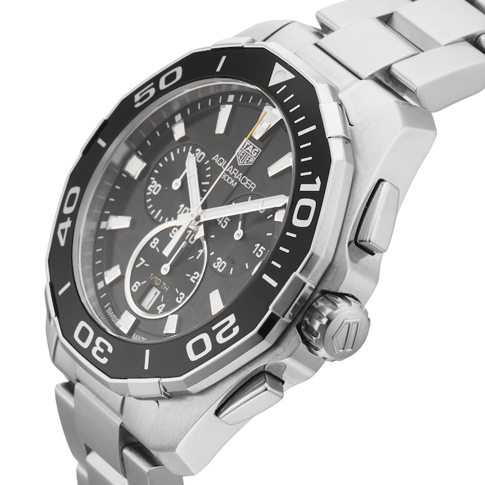 Pre-Owned TAG Heuer Aquaracer 43mm Stainless Steel