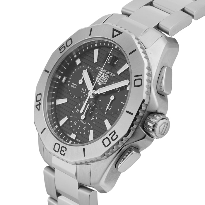 Pre-Owned TAG Heuer Aquaracer Professional 200 Date Quartz 40mm Stainless Steel CBP1110.BA0627