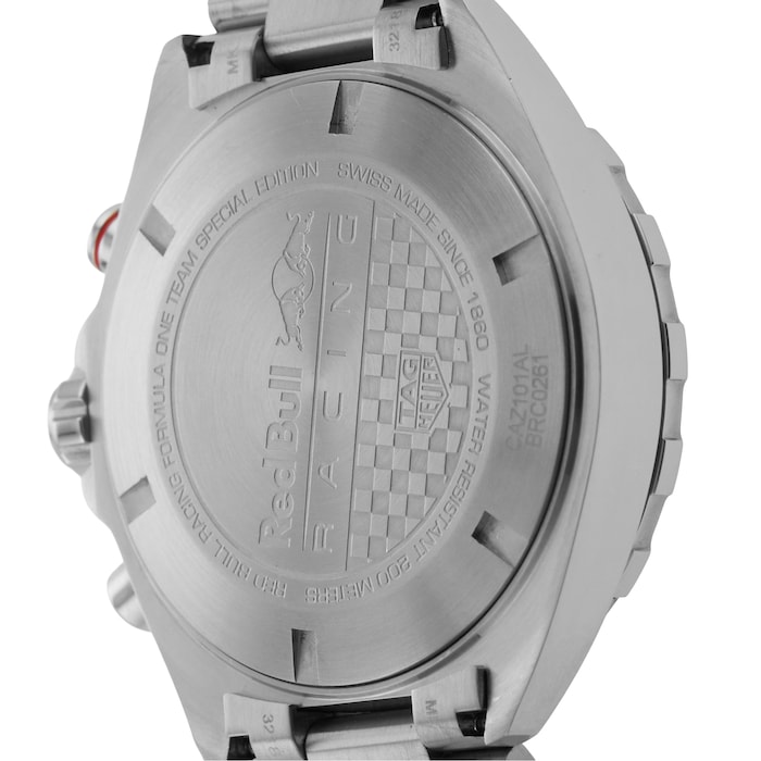 Pre-Owned TAG Heuer Formula 1 Chronograph X Red Bull Racing 43mm Stainless Steel