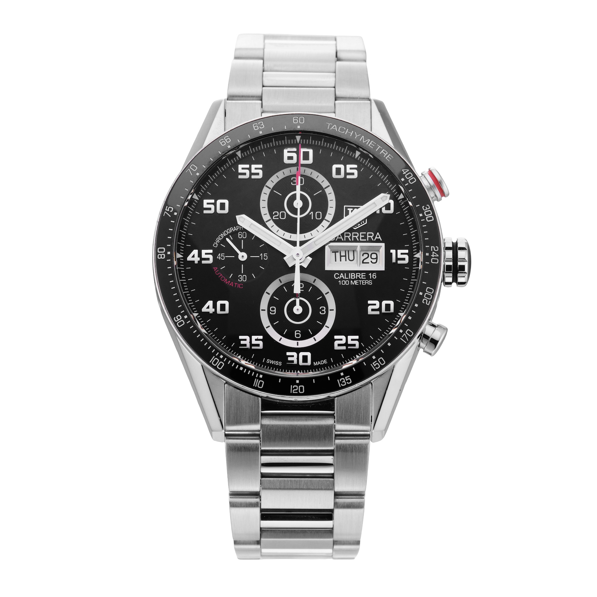 Pre-Owned TAG Heuer Carrera 43MM Stainless Steel
