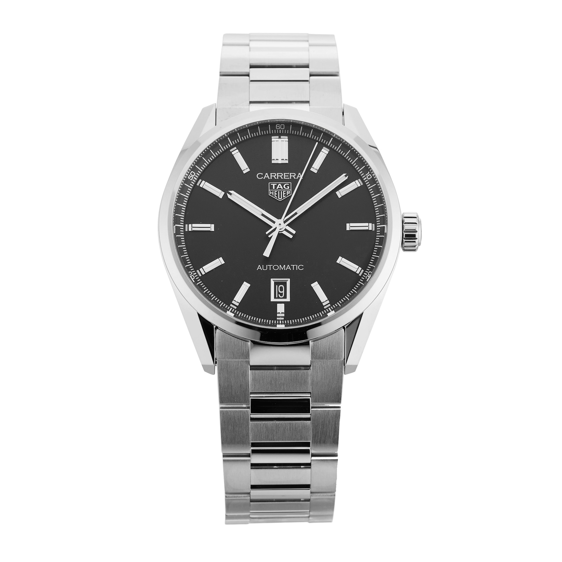 Pre-Owned TAG Heuer Carrera Date Automatic 39mm Stainless Steel WBN2110.BA0639
