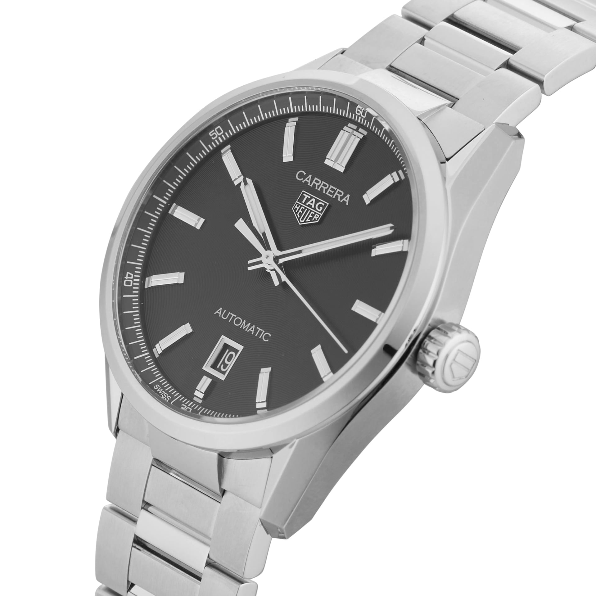 Pre-Owned TAG Heuer Carrera Date Automatic 39mm Stainless Steel WBN2110.BA0639