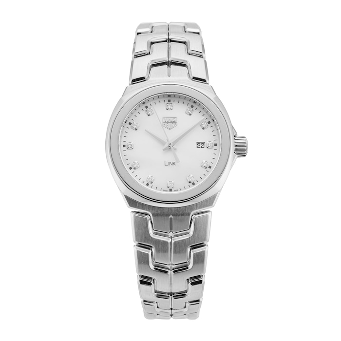 Pre-Owned TAG Heuer Link Date 32MM Stainless Steel