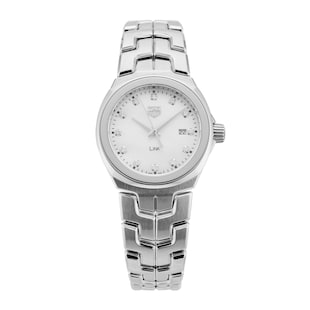 Pre-Owned TAG Heuer Link Date 32MM Stainless Steel