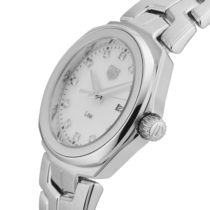 Pre-Owned TAG Heuer Link Date 32MM Stainless Steel