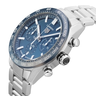 Pre-Owned TAG Heuer Carrera 44mm Stainless Steel and Ceramic