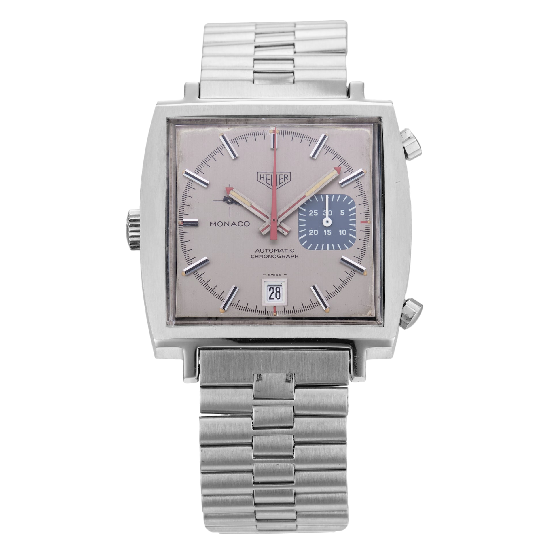 Pre-Owned TAG Heuer Monaco 1533 Steve McQueen 40mm Stainless Steel Pre-Owned TAG Heuer Monaco 1533 Steve McQueen 40mm Stainless Steel