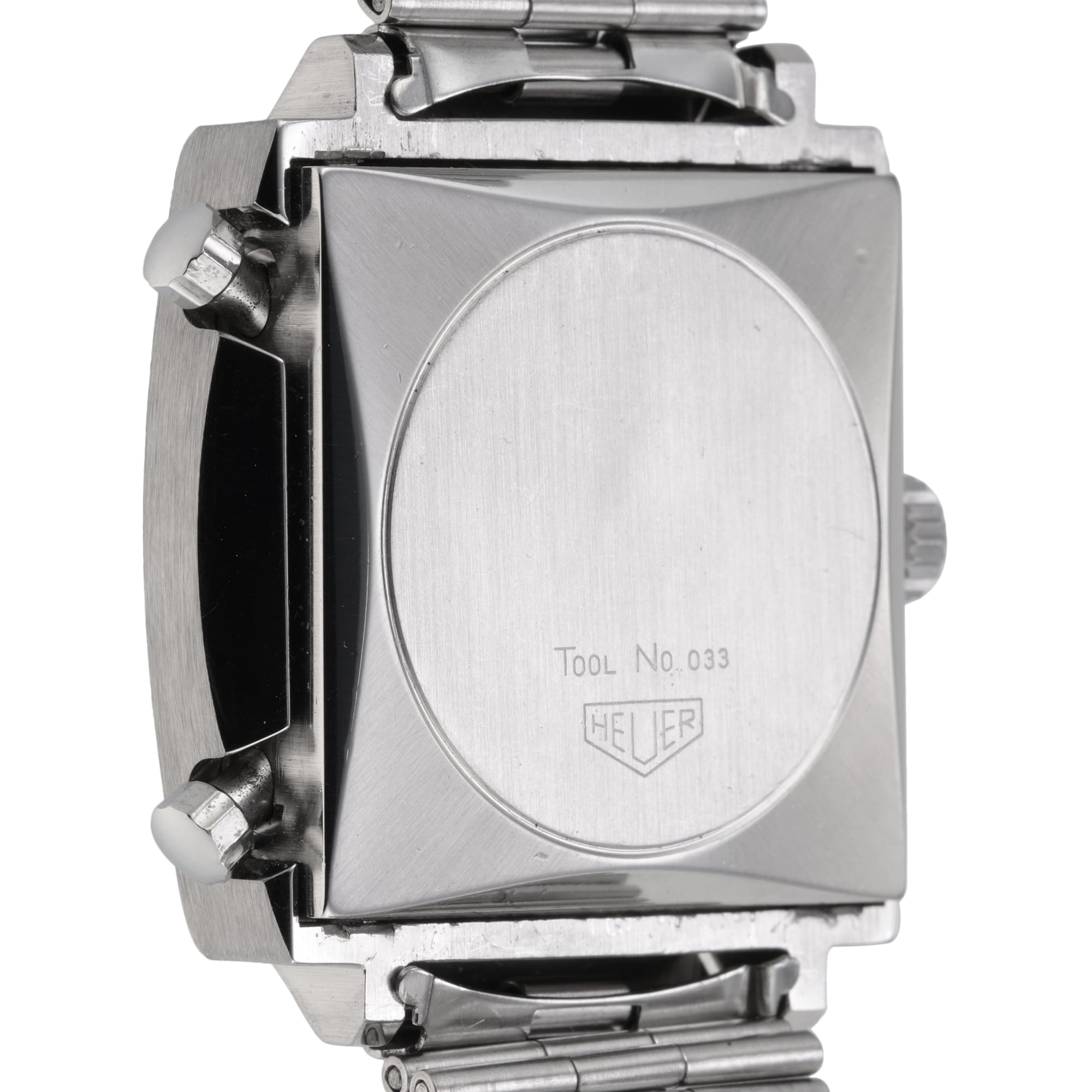 Vintage TAG Heuer Monaco 1533 Steve McQueen 40mm Stainless Steel