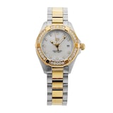 Pre-Owned TAG Heuer Aquaracer Date 27MM Stainless Steel and Yellow Gold PVD