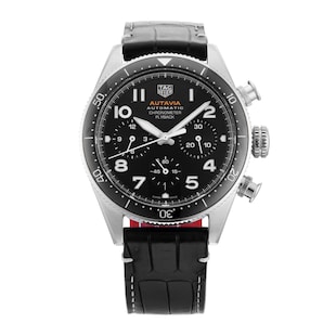 Pre-Owned TAG Heuer Autavia Flyback Chronometer 42mm Stainless Steel