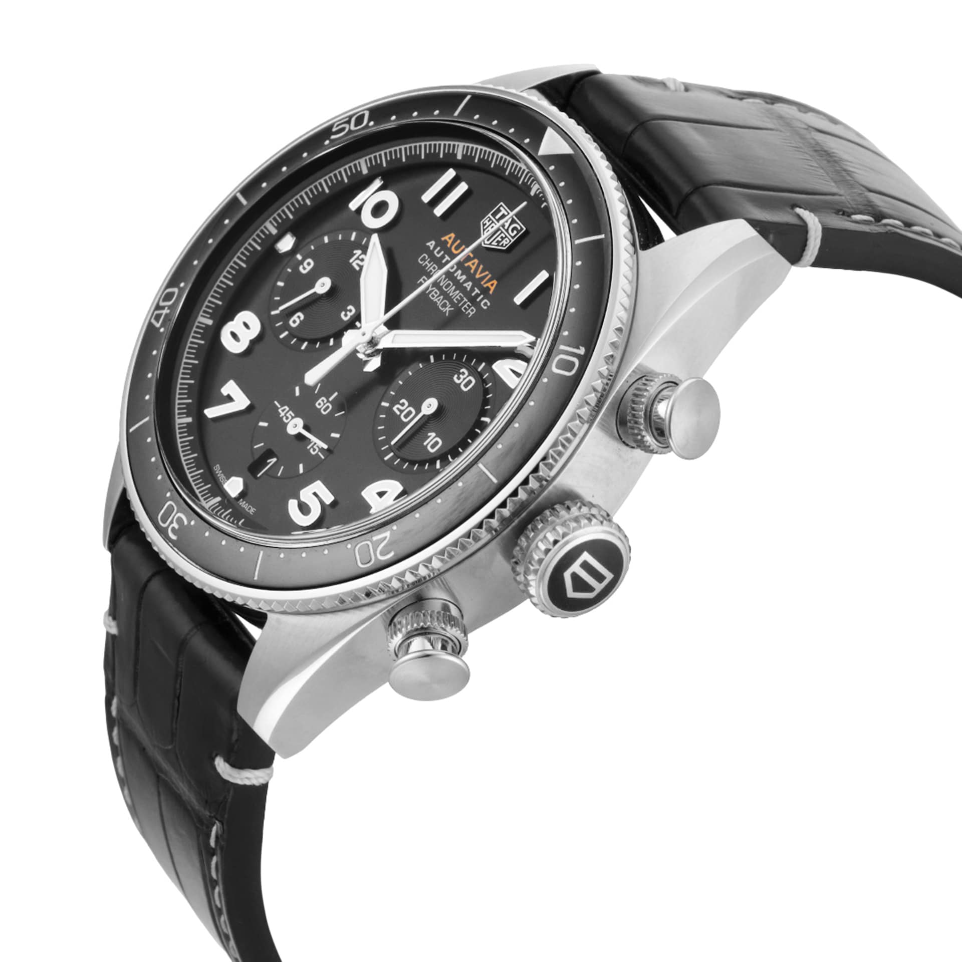 Pre-Owned TAG Heuer Autavia Flyback Chronometer 42mm Stainless Steel