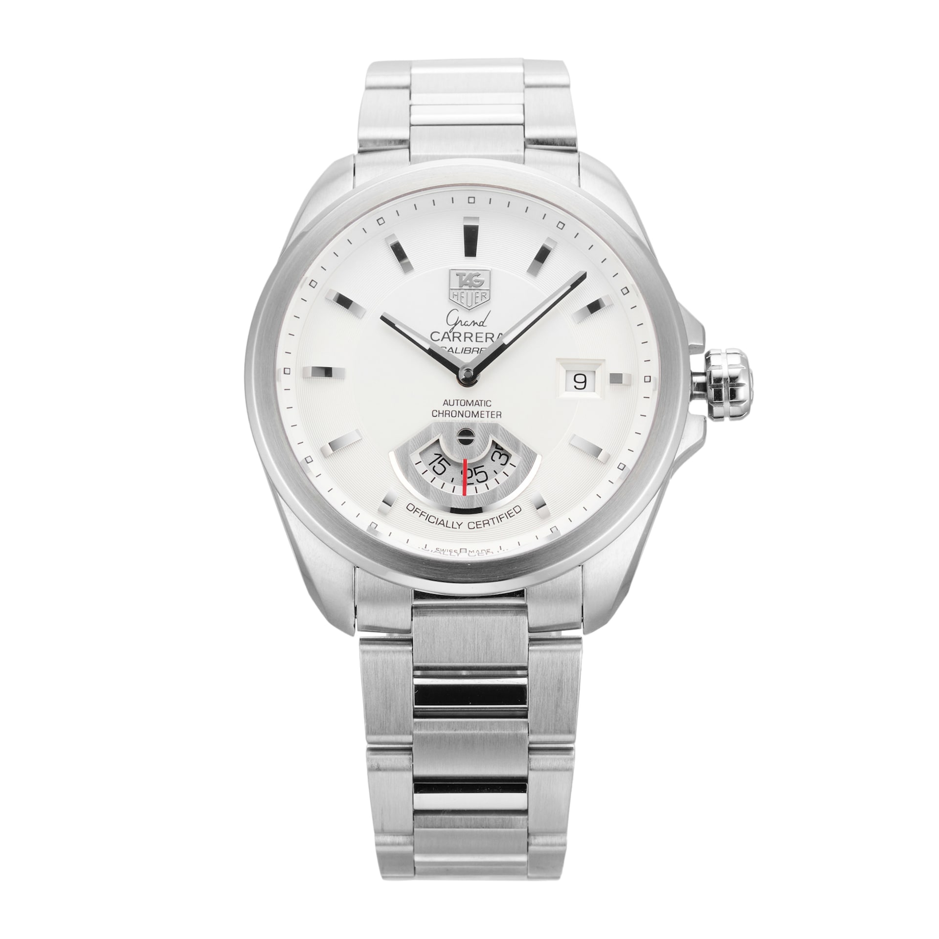 Pre-Owned TAG Heuer Grand Carrera 40mm Stainless Steel