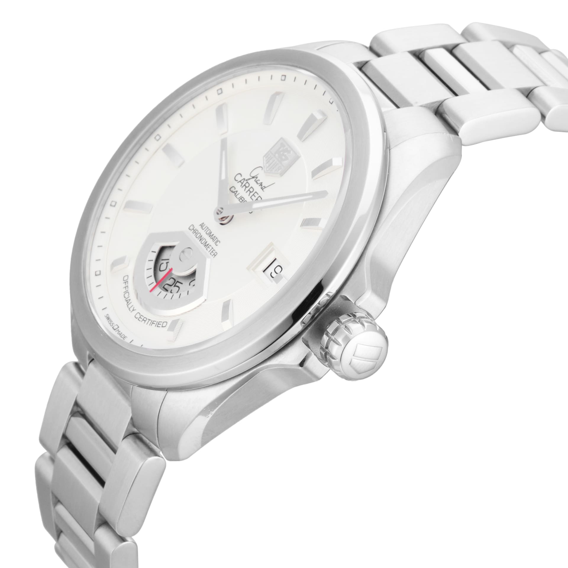 Pre-Owned TAG Heuer Grand Carrera 40mm Stainless Steel