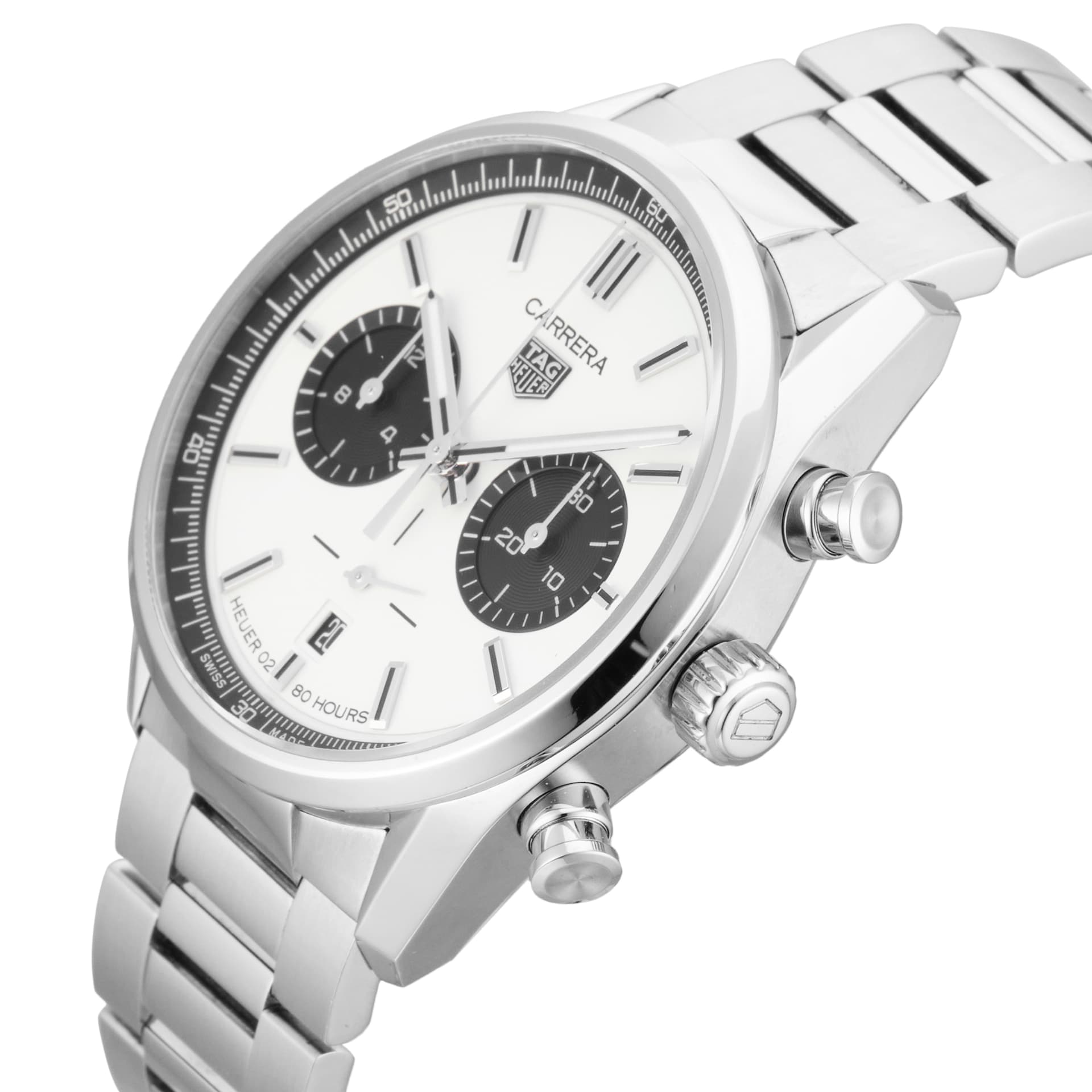 Pre-Owned TAG Heuer Carrera Watches Of Switzerland Exclusive 42mm Stainless Steel
