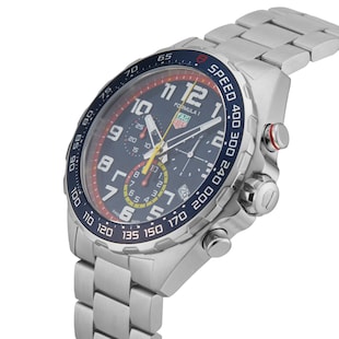 Pre-Owned TAG Heuer Formula 1 Chronograph X Red Bull Racing 43mm Stainless Steel