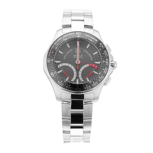 Pre-Owned TAG Heuer Aquaracer Calibre S Lewis Hamilton Limited Edition 1678/3500 41mm Stainless Steel