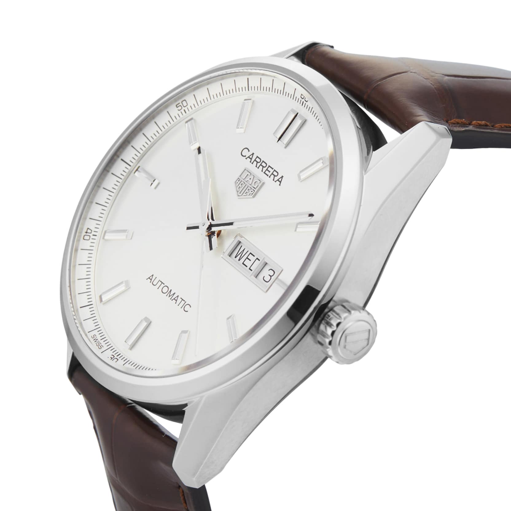 Pre-Owned TAG Heuer Carrera Day-Date 41mm Stainless Steel