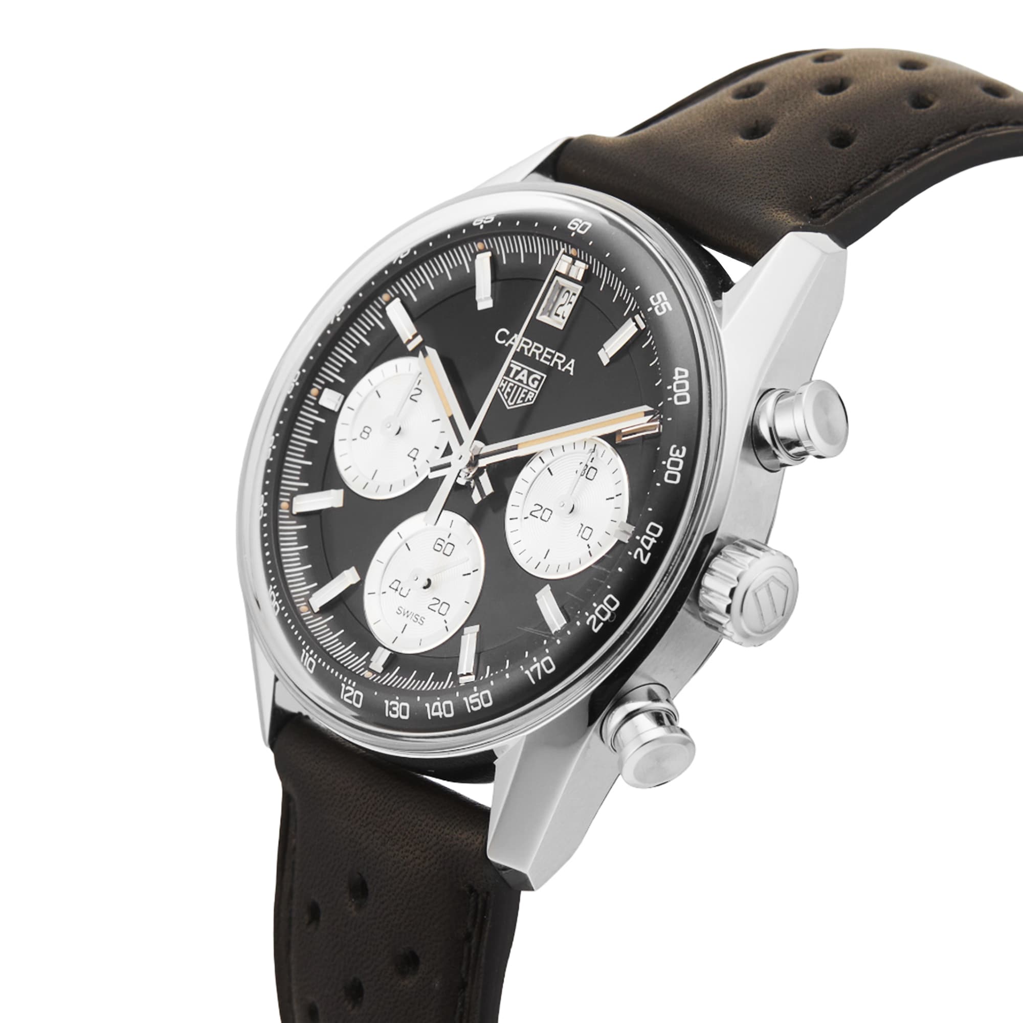 Pre-Owned TAG Heuer Carrera Chronograph 39mm Stainless Steel
