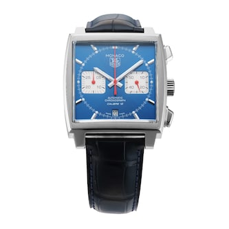 Pre-Owned TAG Heuer Monaco Chronograph 39mm Stainless Steel Pre-Owned TAG Heuer Monaco Chronograph 39mm Stainless Steel